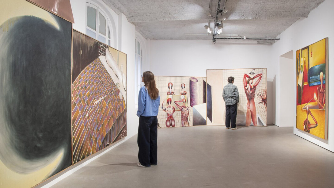 Santiago de Paoli, Riding hot, exhibition view. Courtesy of Galerie Jocelyn Wolff