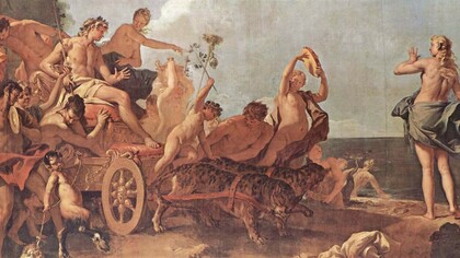 La Rencontre entre Bacchus et Ariane, Sebastiano Ricci, (1713-1715)
