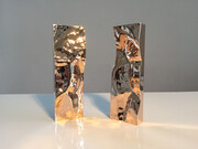 Daniel Chadwick, Come Again, 2015, 8 micron gold-plated bronze, 38mm x 66mm x 190mm (high)
© Daniel Chadwick; photo: Chadwick Studio; courtesy Dadiani Fine Art

