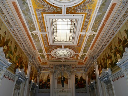 Sala de Actos na Faculdade de Medicina, Lisboa, Portugal