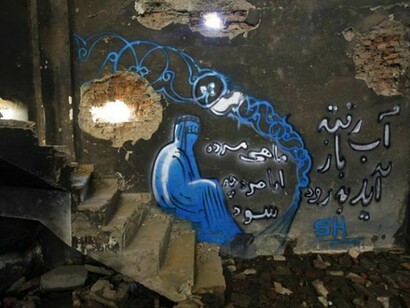 Street Art di Shamsia Hassani