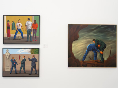 Jan Šafránek, O ľuďoch / About people, exhibition view. Courtesy of Danubiana