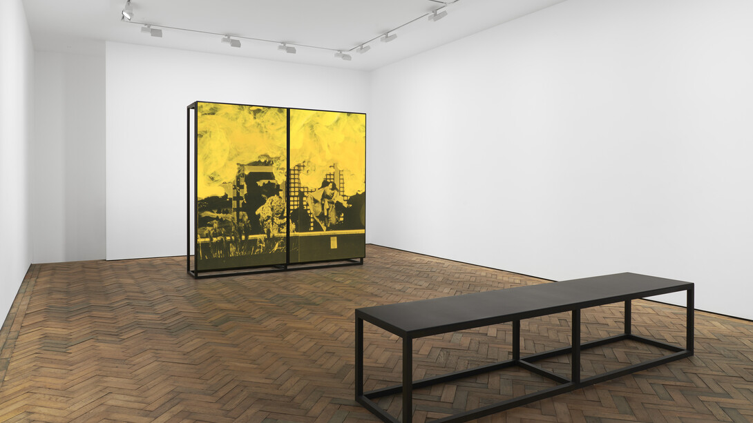 David Noonan, Mnemosyne, Modern Art Bury Street, exhibition view, 1 March - 2 April 2022. Courtesy: the artist and Modern Art, London