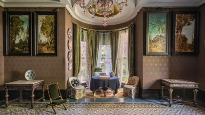 Drawing Room, Leighton House, captured by  Dirk Lindner
