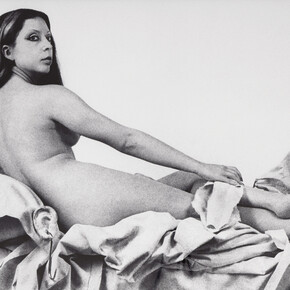 Orlan, Orlan en Grande Odalisque d'Ingres, 1977. Courtesy of Ceysson & Bénétière 