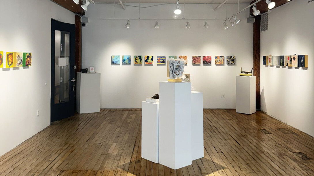 Various artists, The small works show, exhibition view. Courtesy of Carter Burden Gallery
