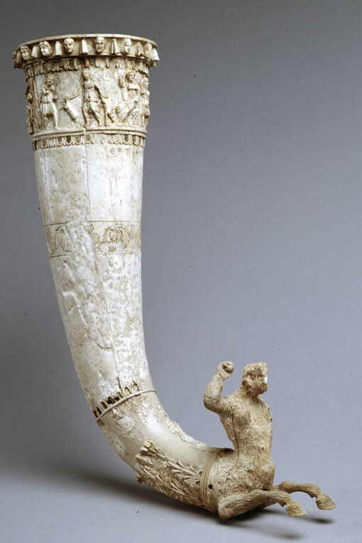 Rhyton II sec. a.C. - I sec. d.C. Per gentile concessione del Museo statale del Centro culturale statale del Turkmenistan