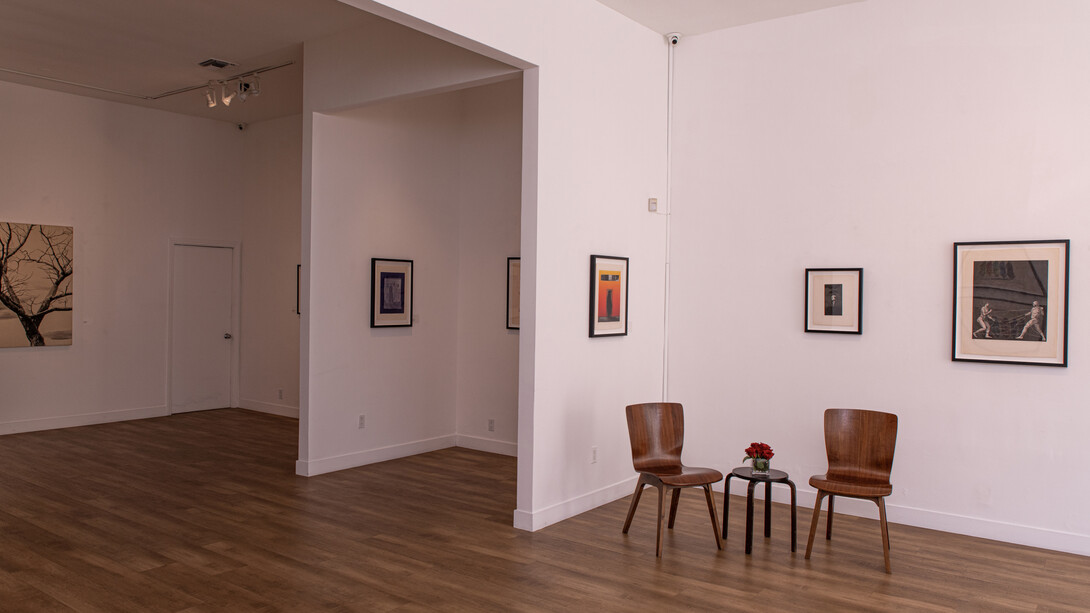 Nahid Hagigat, A female gaze, a mini retrospective, exhibition view. Courtesy of Advocartsy 