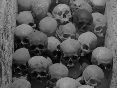 Catacombs of Paris, France

