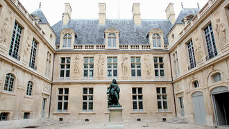 The Courtyard of Louis XIV, Musée Carnavalet, Paris, France