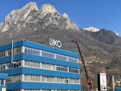 Agordo (Belluno), Stabilimento Luxottica