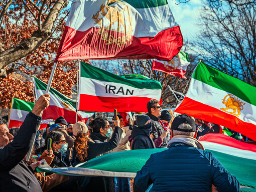 Manifestación por un Irán libre, Washington, EE. UU., 11 de enero de 2026. Fotografía de Ted Eytan
