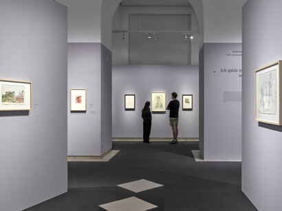 Werner Tübke, Metamorphoses, exhibition view. Courtesy of Städel Museum