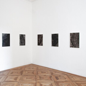 Linda Carrara, Il punto focale, vista della mostra. Cortesia di Galleria Tucci Russo 