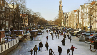 Amsterdam Ice Skating