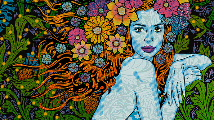 Chuck Sperry, Titania (detail), 2026. Courtesy of Harman Projects