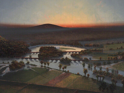 Stephen Hannock. Courtesy of Marlborough Fine Art