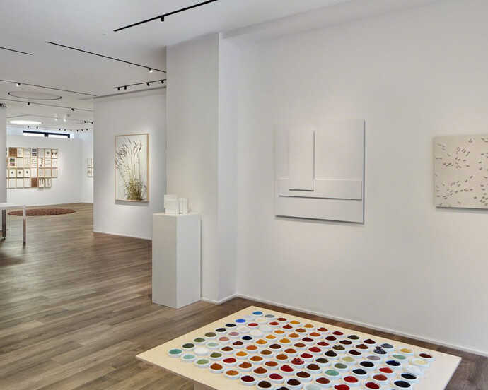Herman De Vries, Exhibition view. Courtesy of Cortesi Gallery