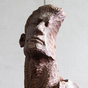 Upside down, artwork in exhibition. Courtesy of Leila Heller Gallery