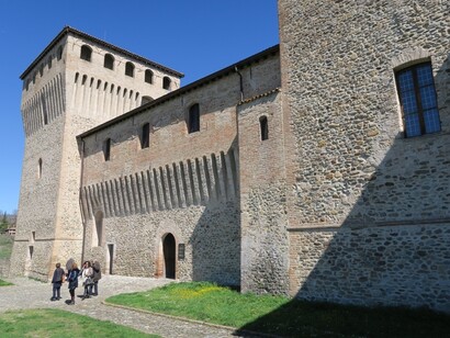 Esterno del Castello di Torrechiara