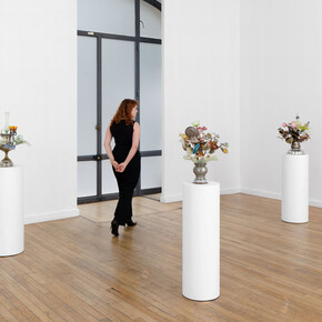 Stephané Edith Conradie, Ontwortel, vue de l'exposition. Avec l'aimable autorisation de Ceysson et Bénétière