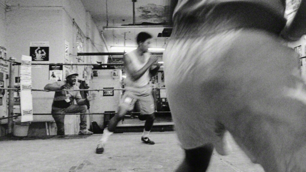 It was two flights up.....The Times Square Boxing Gym. Courtesy of Soho Photo Gallery