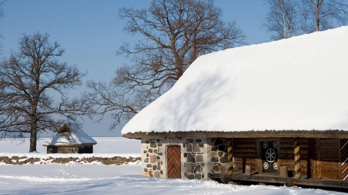Jüri-Jaagu farm. Courtesy of Estonian Open Air Museum