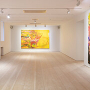 Kirsi Mikkola, Spin n' beam, exhibition view. Courtesy of Galerie Forsblom