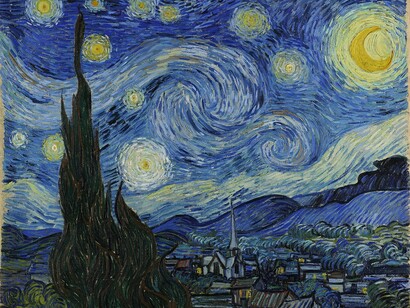 Vincent Van-Gogh, Notte stellata