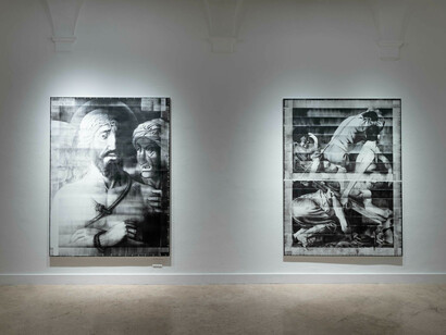 Processes 146. Real Academia de Espana in Rome, view of the exhibition. Photo by Giorgio Benni