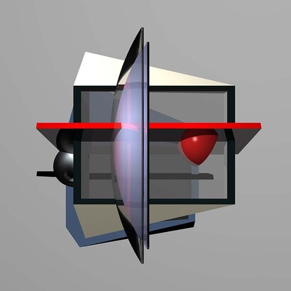 Eugene Tulchin and Paul Johnson. Courtesy of Kate Oh Gallery