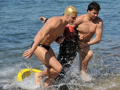 Prove di salvamento a Ostia