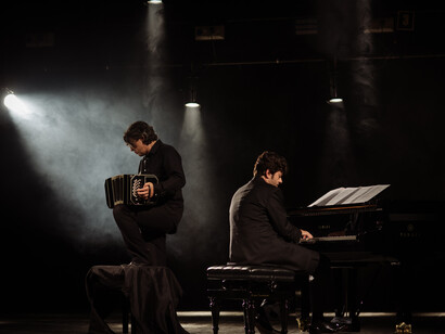 "Notti prima del Fortissimo festival". Filippo Arlia, pianoforte, e Cesare Chiacchiaretta, bandoneon, suonano insieme dal 2012