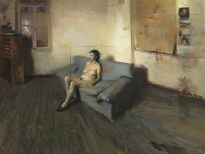 Elissavet, 2002
oil on canvas
134 x 161 cm
