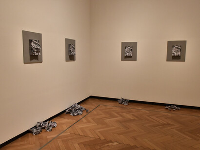 Porter-Camnitzer. Los años del New York Graphic Workshop, vista de exhibición. Cortesía del Museo Nacional de Bellas Artes