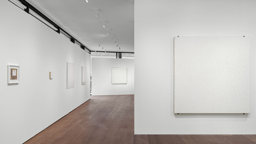 Mark Rothko und Robert Ryman, Just there, ausstellungsansicht. Mit freundlicher genehmigung der Hauser & Wirth Galerie