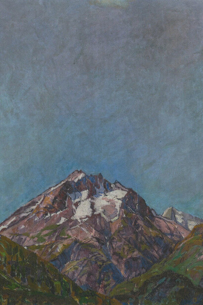 Ferdinand Hodler & Alberto Giacometti. Courtesy of Kunstmuseum Winterthur