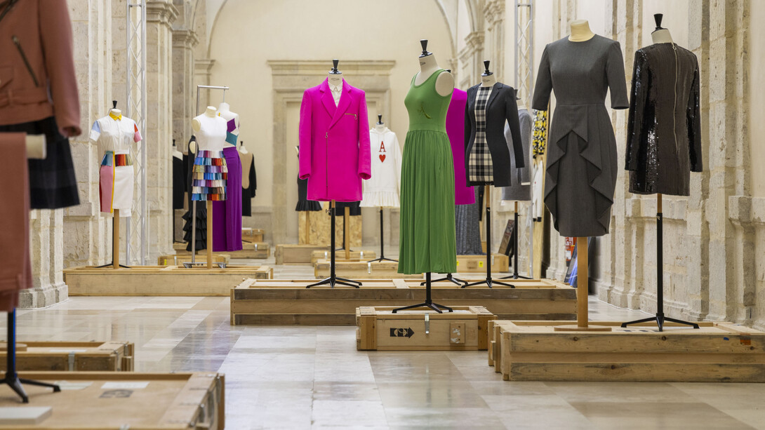 David Delfín, en tránsito, vista de exhibición. Cortesía del Museo Patio Herreriano