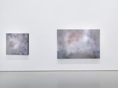 Emil Lukas, Infinite edge, exhibition view. Courtesy of Sperone Westwater
