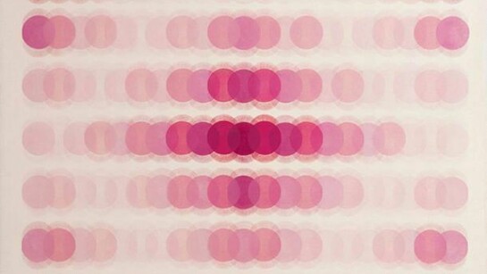 Manuel Espinosa, Ubeq (detail), 1968, Oil on canvas, 125 x 125cm Framed: 131 x 131cm, 49 1/4 x 49 1/4in Framed: 51 5/8 x 51 5/8in