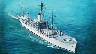 The USS warship Liberty