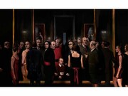 Ken Currie, The Viewing, 2013, oil on canvas, 96 x 156 inches (in two sections), Courtesy of Flowers Gallery