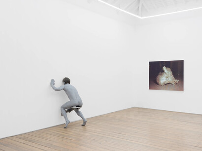 Simon Lehner, Of peasants and basterds, exhibition view. Courtesy of Edel Assanti Gallery