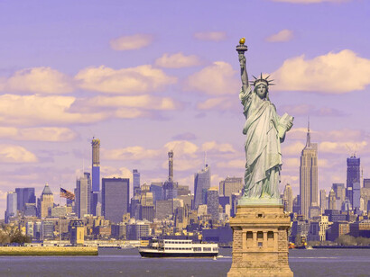 Vista panorámica de Nueva York, EE. UU.