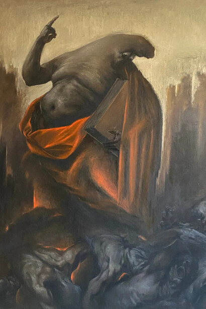 David Ngaji, Harrowing of bikini bottoms, 2025. Courtesy of Rele Gallery