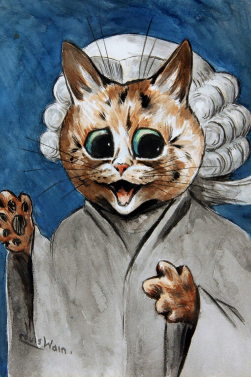Louis Wain. Courtesy of Chris Beetles Gallery