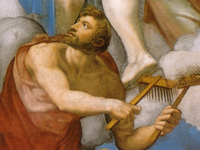 Michelangelo, Giudizio Universale, particolare