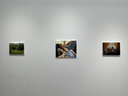 Micaela Giovannotti, Embodied narratives, exhibition view. Courtesy of Kates Ferri Projects