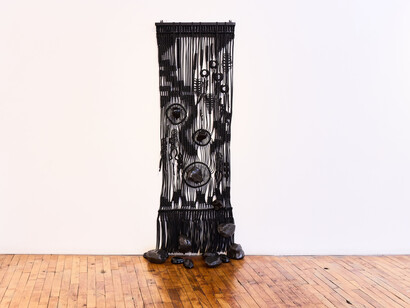 Laleh Motlagh and Anastasia Sitnikov, (Un)avoidable silence, exhibition view. Courtesy of Heaven Gallery