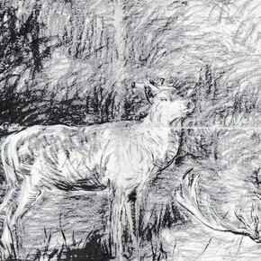 Adel Abdessemed, Cerf, 2016. Courtesy of Cahiers d'Art